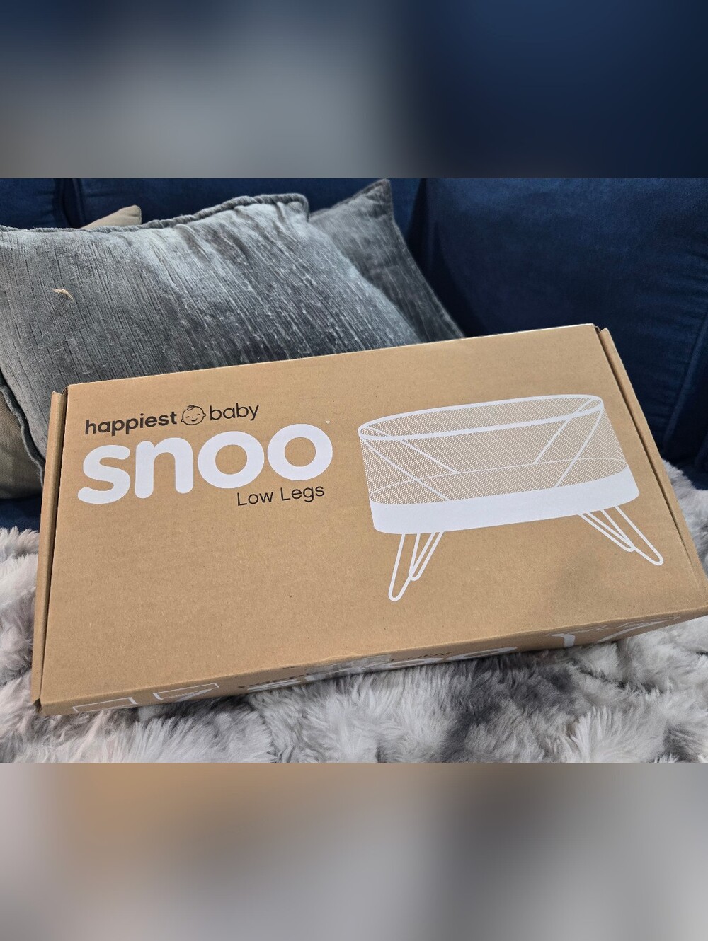 Happiest Baby SNOO Low Legs White Set of 4 NIB